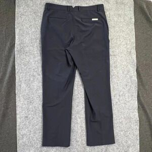 DUNNING 34x30 Golf Pants Navy Blue Performance